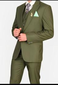Custom Olive Green Outfit