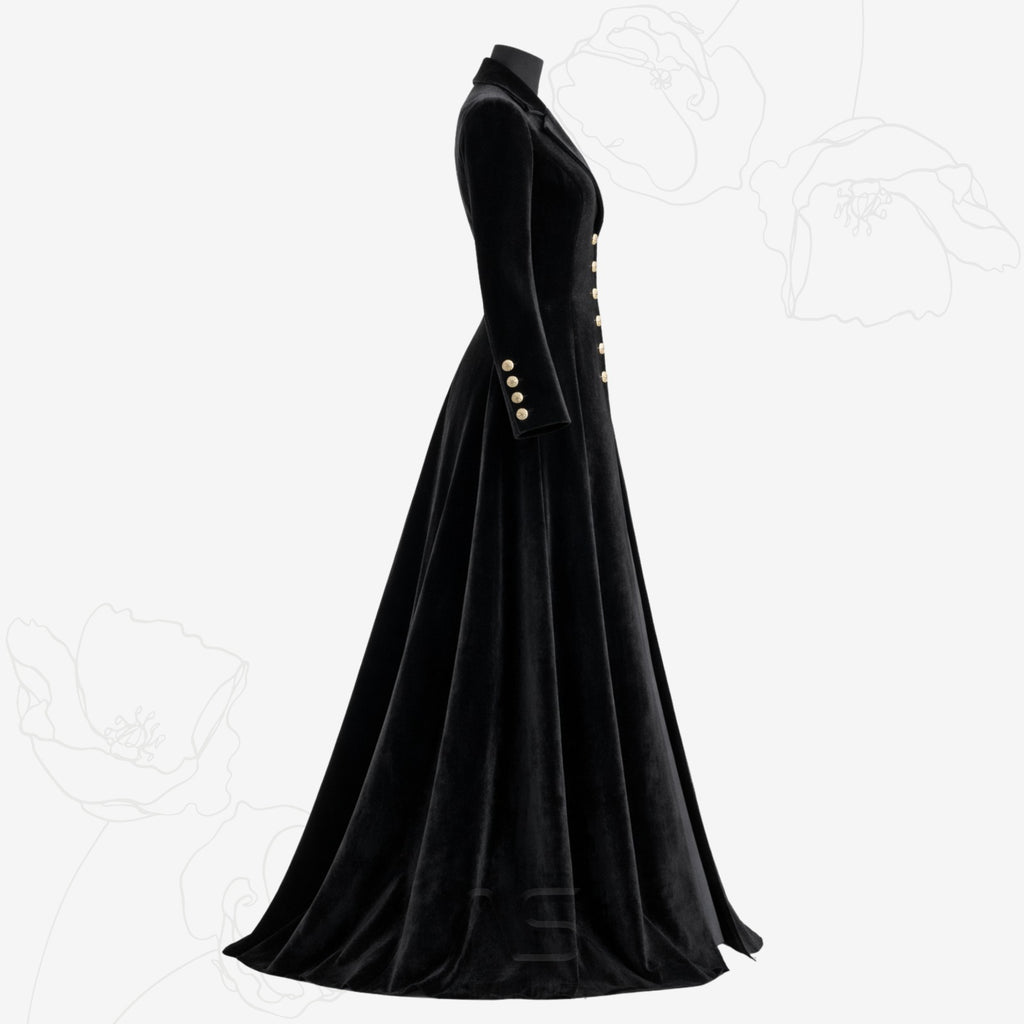 black dress