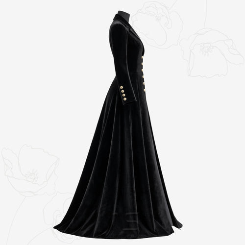 black dress