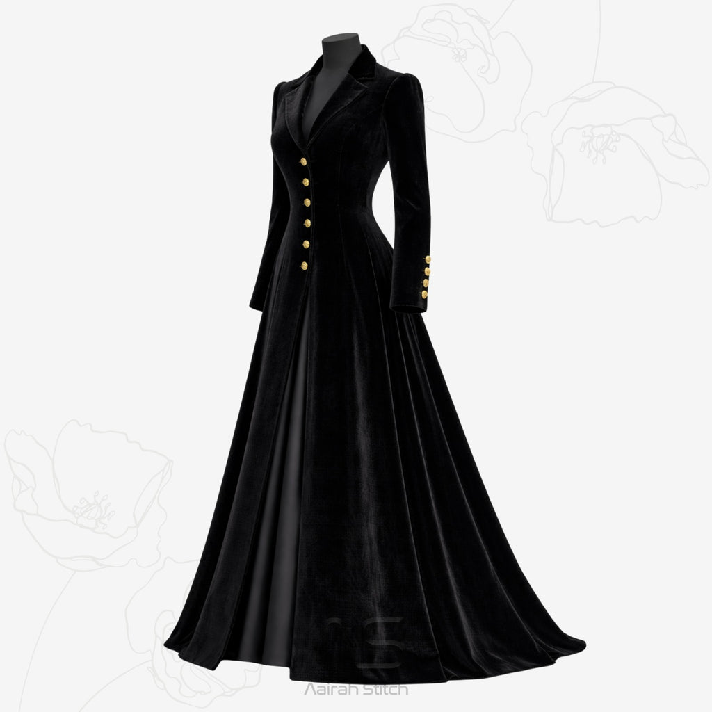 black dress