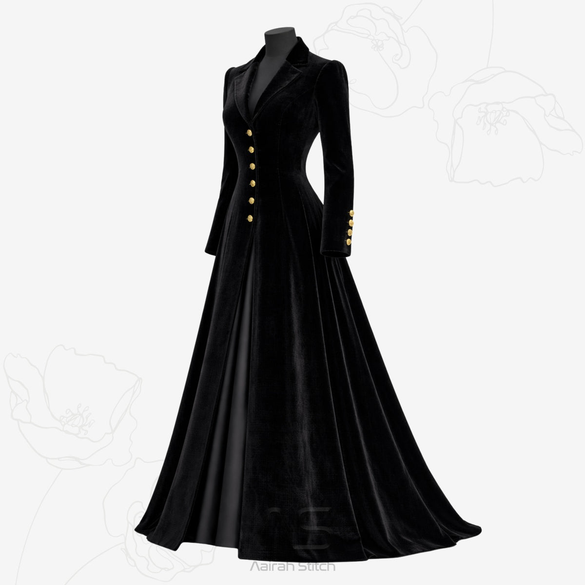 black dress
