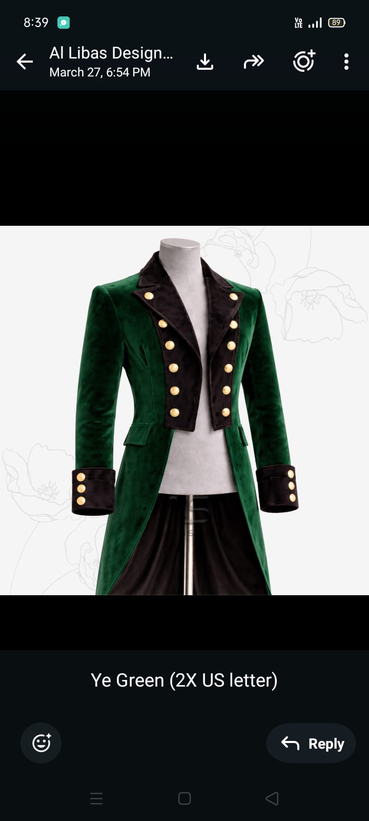 green royal custom outfit