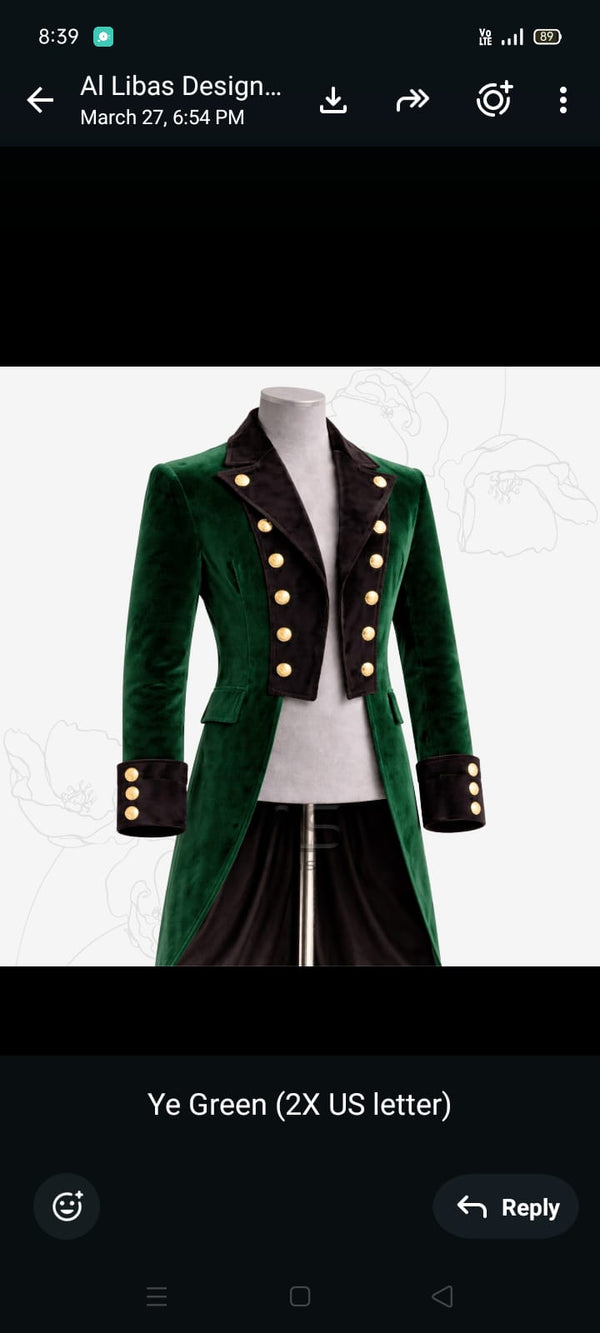 green royal custom outfit