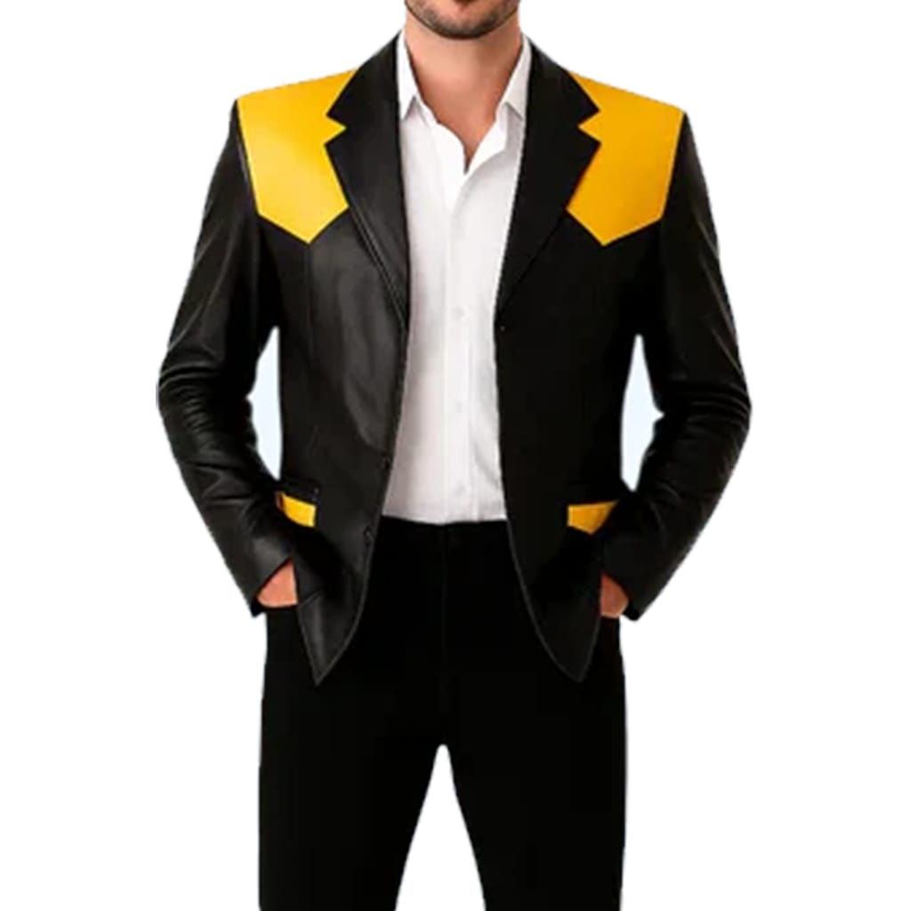 custom black suit
