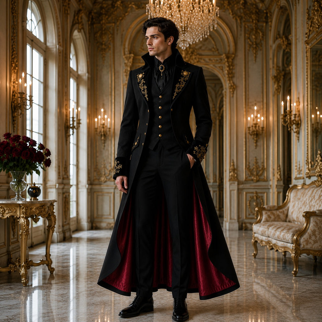 custom royal  men outfit