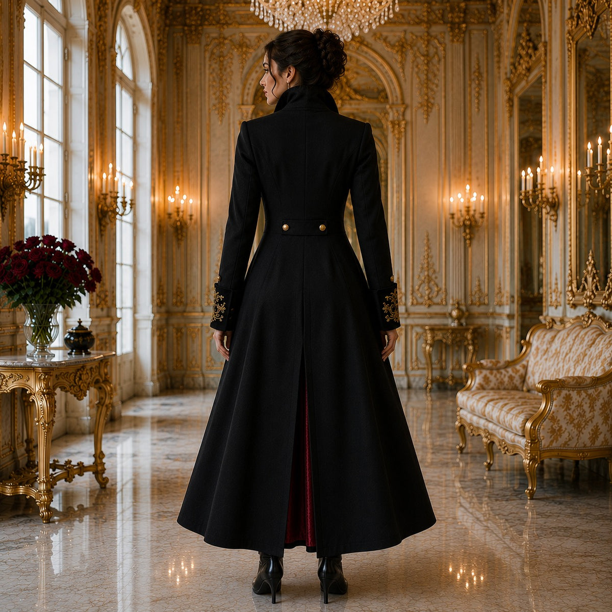 custom royal women outfit