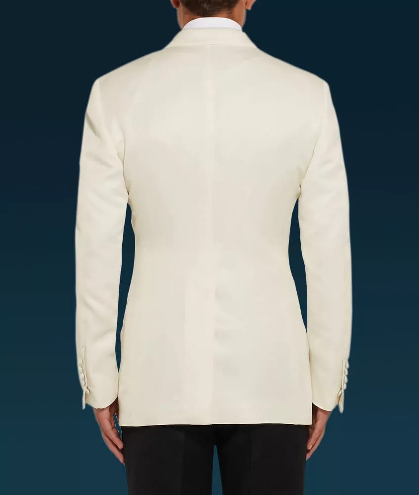 custom white outfit