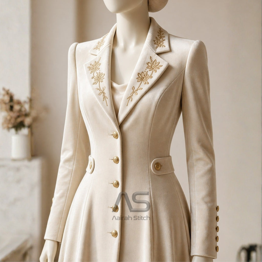 custom women white outfit