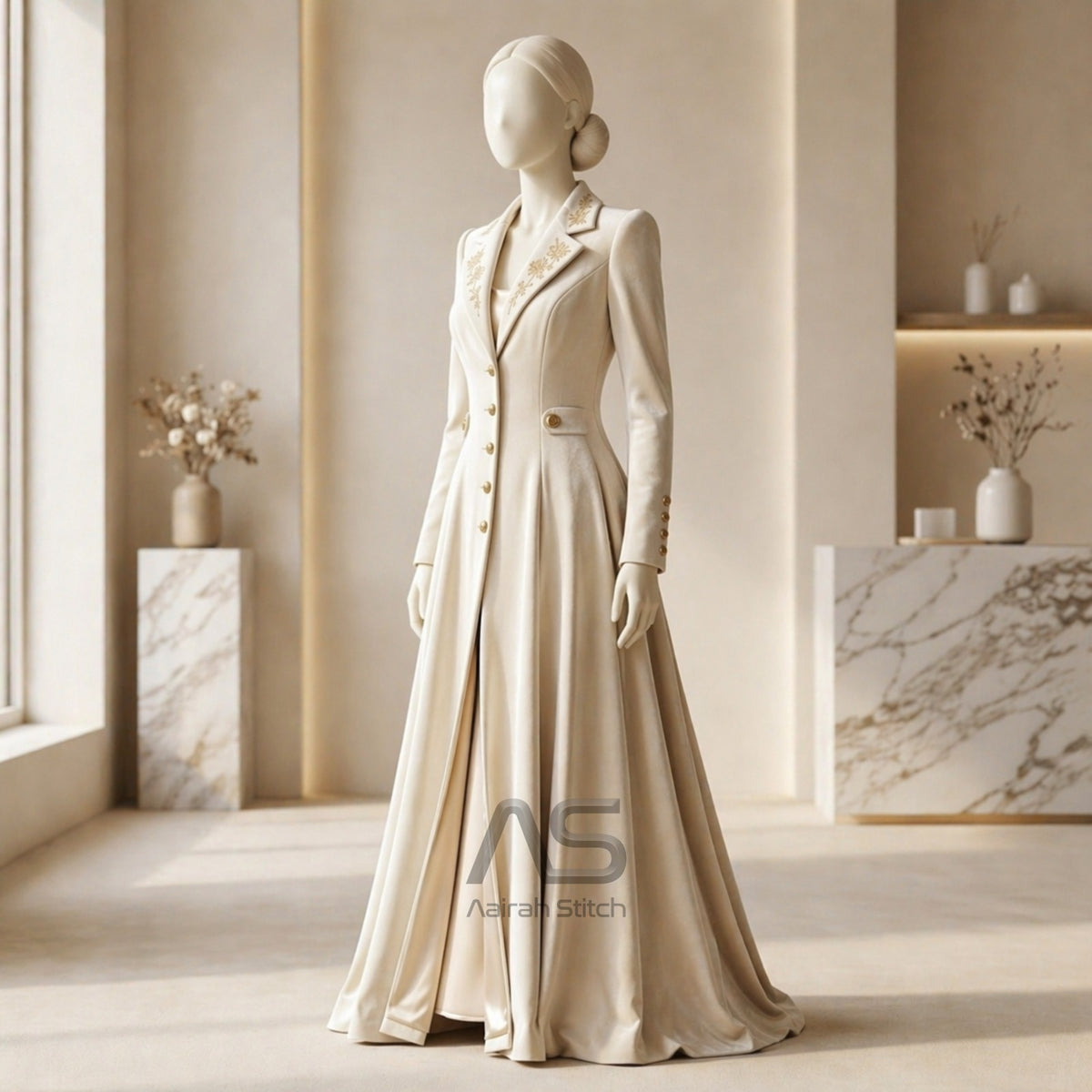custom women white outfit