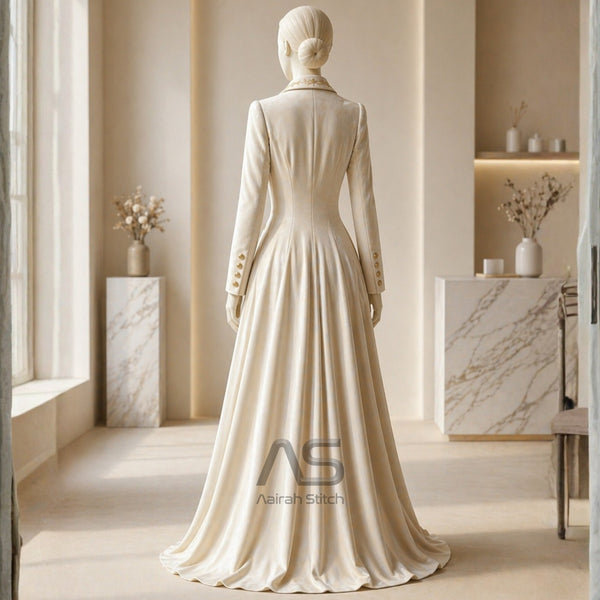 custom women white outfit