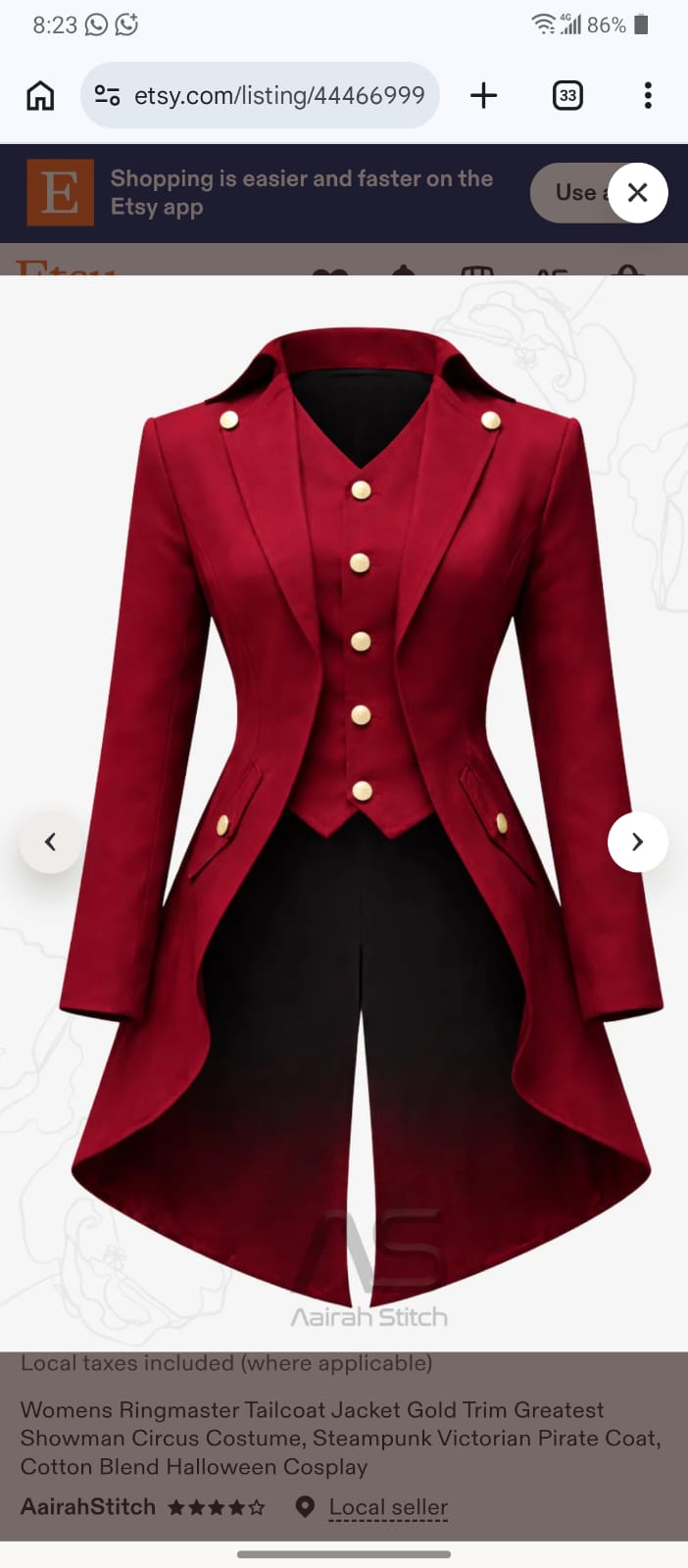 custom women outfit